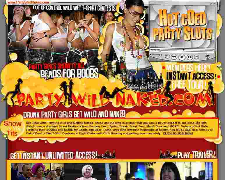 Party Wild Naked