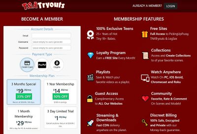 TnA Tryouts membership